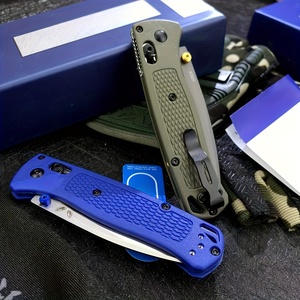 Couteau pliant compact BM535 BUGOUT EDC pour l'extérieur avec manche en nylon, durable pour le camping et la chasse, personnalisable OEM - Product Image 2
