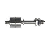 Interrupteur à flotteur vertical en acier inoxydable ES7510 1A1, capteur de niveau de liquide M10*75mm avec câble de 30cm