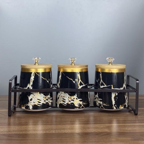 Black [Stone Pattern]