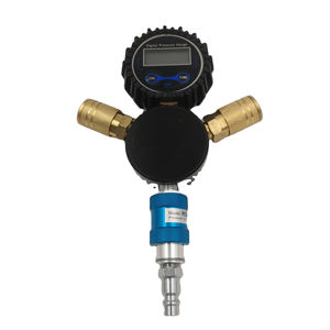 Pengatur Tekanan Ban Digital Efisien, Kompresor Udara, Regulator, Pembagi Selang 0-250 psi untuk Beberapa Ban Mobil - Product Image 1