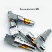 Fraise diamantée carrée multipoints OEM personnalisable, haute dureté, économique et facile à utiliser pour les rectifieuses de surface