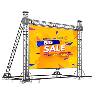 Pantalla LED de Alquiler para Escenarios P3.91 P2.97 P2.6, Panel LED de Instalación Rápida de 500x500 mm, Fondo de Video para Conciertos, Eventos - Product Image 1