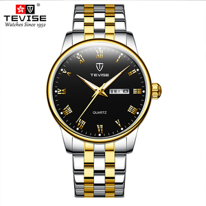 Tevise <span class=keywords><strong>montre</strong></span> classique de luxe hommes or <span class=keywords><strong>mécanique</strong></span> étanche <span class=keywords><strong>montre</strong></span>-bracelet <span class=keywords><strong>ou</strong></span> <span class=keywords><strong>montre</strong></span> <span class=keywords><strong>à</strong></span> <span class=keywords><strong>quartz</strong></span> ip hop/hip hop bijoux/buste - Product Image 4