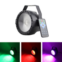 Lumière par LED COB 30W RGBW Plastique DMX Led Wash Effect Éclairage de scène pour DJ Disco Stage Mariage Anniversaires Fête de Noël