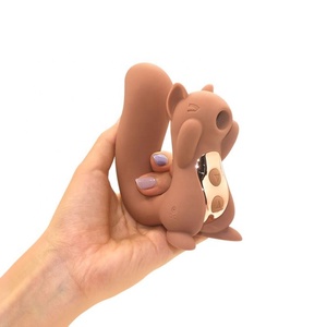 Vibrateur à succion en forme d'écureuil GP, 5 vitesses de succion, 10 modes de vibration, étanche IPX7, rechargeable par USB, pour mamelons, seins, vagin - Product Image 5