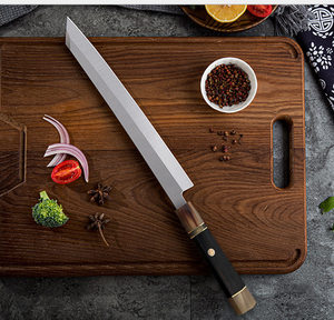 Coltello lungo <span class=keywords><strong>giapponese</strong></span> tradizionale da cucina in stile <span class=keywords><strong>giapponese</strong></span> salmone sashimi damasco Sushi Knife - Product Image 1