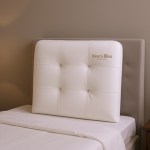 Testiera Imbottita Bianca per Letti - Product Image 2