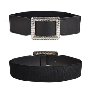 Women 6CM Wide Rhinestone Elastic <strong>Belt</strong> Diamond <strong>for</strong> <strong>Wedding</strong> <strong>Dress</strong> - Product Image 3