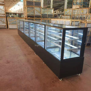 <span class=keywords><strong>Vitrine</strong></span> <span class=keywords><strong>réfrigérée</strong></span> à porte vitrée à température unique pour pâtisserie, <span class=keywords><strong>vitrine</strong></span> à gâteaux - Product Image 2