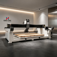 Machine de découpe de pierre à jet d'eau 5 axes haute précision pour dalles de marbre, granit et quartz