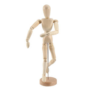 Maniquí Articulado de Madera para Artistas, Soporte de Maniquí Móvil para Dibujar la Figura Humana - Product Image 1