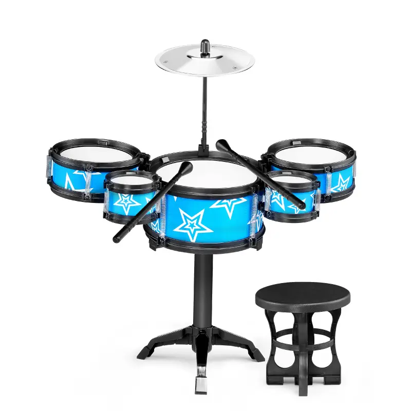 Hot sell Children's music toys simulation jazz drums percussion instruments early education educational toys manufacturers