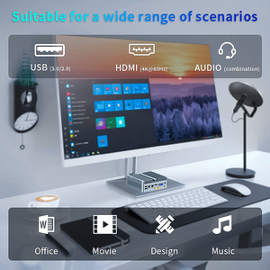 <strong>Mini</strong> <strong>PC</strong> with I3 I5 I7 Linux Ubuntu Fanless for Gaming Office &amp; Industrial Use 12V COM VAG DC <strong>Mini</strong> Box <strong>PC</strong> New - Product Image 2