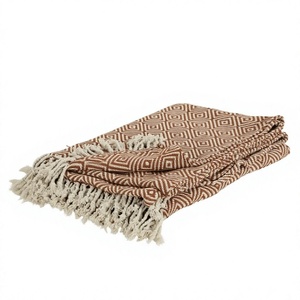 Manta de tiro de algodón de diseñador de lujo, ropa de cama de diferentes diseños decorativos indios para uso doméstico de invierno de la India por ITHL - Product Image 1