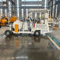 Machine de marquage routier à peinture froide Heavsty 618 98:2, moteur diesel Kubota, double réservoir, direction hydraulique