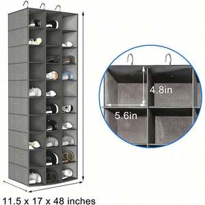 Organizadores de Armario con 30 Secciones para Colgar Zapatos, Estantes para Guardar Zapatos - Product Image 2