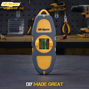 1 ud. Detector de vigas magnético de alta precisión DT40120Y con nivel de burbuja y imán potente N52 para clavos, tornillos y sujetadores en paredes. OEM/ODM - Product Image 6