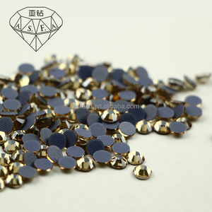 ASFA107, champán dorado, joyería de alta calidad, AB diamantes de imitación, 1440 Uds., adornos de piedra de cristal, diamantes de imitación con parte posterior plana - Product Image 6