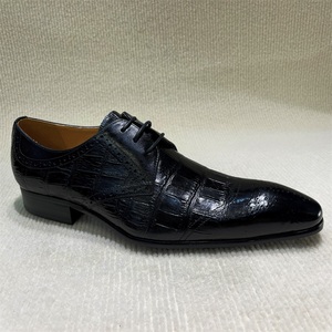 Zapatos de vestir de cuero Derby de moda de lujo Nuevos productos con estilo a cuadros para ocasiones formales de oficina Suela exterior Oxford <span class=keywords><strong>Lofer</strong></span> - Product Image 2