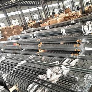Heavy-Duty ASTM Standard Hot Dip Galvanized Steel C Channel Slotted Channel Welding Bending Punching Cutting Services - Product Image 3