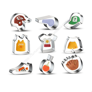 Machine à découper les biscuits en acier inoxydable 430 de qualité alimentaire, motif floral 3D SYH648, pour sandwichs et pâtisseries maison, en métal, vente en gros - Product Image 1