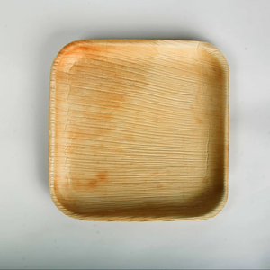 Platos Redondos de Hoja de Areca de 8 Pulgadas, Desechables, Ecológicos, Biodegradables, Platos de Hoja de Palma para Fiestas, Bodas, Catering, Suministro al por Mayor - Product Image 1