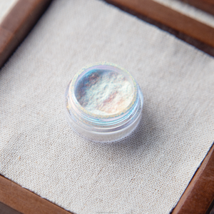 Aurora – Poudre pigmentée sirène <span class=keywords><strong>holographique</strong></span> 3D en acrylique faite à la main pour nail art, effet miroir chromé, scintillante et durable - Product Image 3