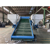 Ligne de machines de compression à froid pour mousse EPS écologique avec silo de stockage pour sacs en tissu