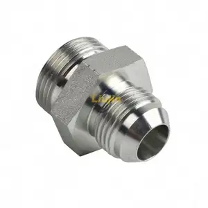 Liujin China Groothandel Custom Hydraulische Buis Adapter Mannelijke Elleboog Koolstofstaal Pijp Flens Adapter