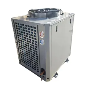 Unit kompresor bitzer 8hp pabrik Tiongkok unit kondensor berpendingin udara untuk penyimpanan ruang dingin