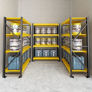 El fabricante Shibang almacena directamente bastidores industriales de almacenamiento medio ligero para estanterías de almacén, estanterías de placa, Unidad de estantes - Product Image 4