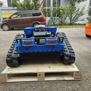 เครื่องตัดหญ้าอัจฉริยะรุ่นใหม่ 190 ซีซี สำหรับอุตสาหกรรม แบบ DIY พร้อมรีโมทสตาร์ท และระบบขับเคลื่อนด้วยตัวเองแบบ Zero-Turn เครื่องยนต์ 4 จังหวะ รุ่น JY-550J Sel - Product Image 3