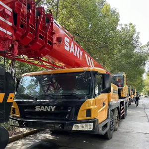 2021 Sany STC500C 50Ton Grúa montada en camión usado Maquinaria pesada móvil con ruedas Movimiento de tierras con componente de motor central - Product Image 1