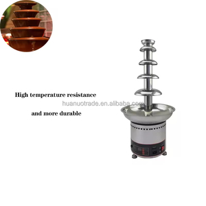 Conception en cascade de <span class=keywords><strong>fontaine</strong></span> de <span class=keywords><strong>chocolat</strong></span> électrique professionnelle de Offre Spéciale 6 rangées pour des mariages - Product Image 5