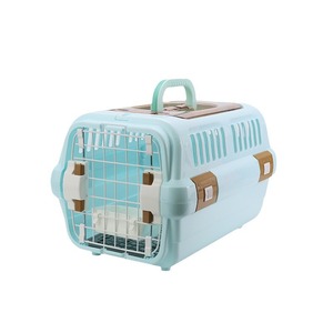 Cage de transport pour animaux de compagnie, transportable par avion, pour chat et chien, portable, respirante, à poignée, de taille moyenne à grande, d'origine Zhejiang, DGL PC01 - Product Image 5