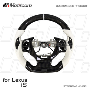 Volante Personalizado de Fibra de Carbono Real, Mejora del Interior del Automóvil para Lexus IS RC NX GS 250 300 300h 350DS 500 F Sport 2013-2025 - Product Image 2