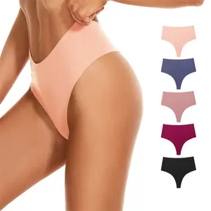 High Rise Women Underpants Camel Toe