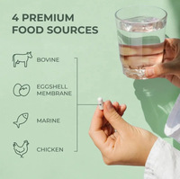 Capsules de collagène complexe multi-sources à marque privée OEM, peptides blanchissants pour la peau, biotine, vitamine C, pour la peau, les cheveux, les ongles et les articulations