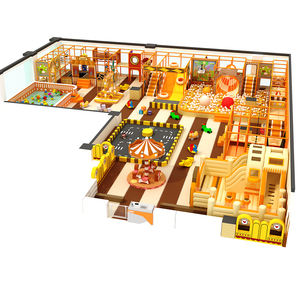 Equipo de Juegos Interior Comercial, Parque Interior Inflable con Tobogán, Piscina de Pelotas, Temática de Vaqueros, para Niños - Product Image 5