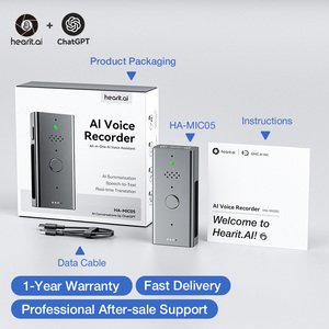 Grabadora de Audio en Tiempo Real ASR con WiFi, BLE y Mejoras Inteligentes OEM/ODM, Grabadora de Voz con ChatGPT - Product Image 3
