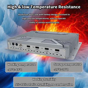 Mini ordenador de escritorio ultrapequeño J6412 Intel Celeron <span class=keywords><strong>CPU</strong></span> sistema de refrigeración sin ventilador interfaz RS232 RJ45 LAN nuevo DDR4 SSD Linux - Product Image 6
