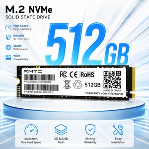 512GB 2280 M.2 NVMe SSD, 고속 읽기 및 쓰기 기능, 노트북, 게이밍 PC 및 사무용으로 적합한 범용 내장형 솔리드 스테이트 드라이브 - Product Image 1