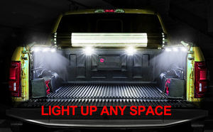 Materiale universale per PC illuminazione luminosa del bagagliaio Off-road SUV cabina illuminazione posteriore scatola luce laterale barra di controllo dell'interruttore della luce - Product Image 3