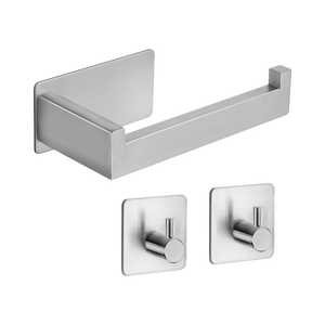 <span class=keywords><strong>Porte</strong></span>-<span class=keywords><strong>papier</strong></span> <span class=keywords><strong>toilette</strong></span> mural en acier inoxydable 304 noir de <span class=keywords><strong>style</strong></span> moderne et simple avec étagère pour salle de bain familiale - Product Image 6