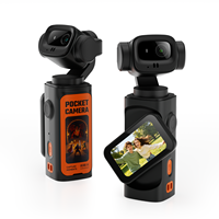 Kamera Saku Anak 1080P HD Mini Vlog Kamera Layar Putar 90 Derajat Zoom Digital 5X Kamera Video Genggam Baterai Dapat Dilepas