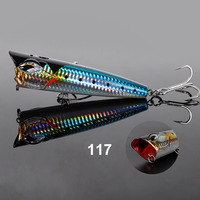 Noeby 3 tailles stock popper leurre mer géant thon Top eau flottant pop pêche leurre usine