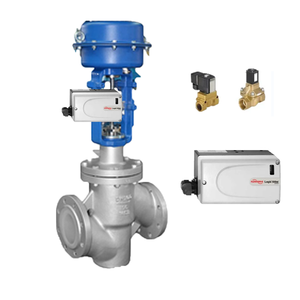 Vanne à bille 2/2 voies servo-assistée en laiton Bürkert 24DVC résistante aux hautes températures, OEM - Product Image 1