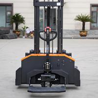 Chariot élévateur électrique tout-terrain 2000 kg avec grande garde au sol, chariot élévateur puissant pour terrains accidentés, capacité 1,5 tonne, mât de levage 5 m
