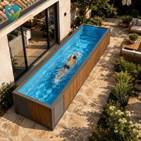 Piscina Portátil Fácil de Instalar para Jardín o Patio Trasero, Piscina Familiar para Adultos con Bomba de Filtro