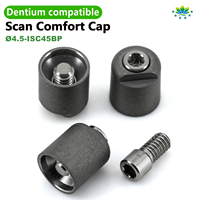 Multi Unit 3 in 1 Scan Body Kompatibel dengan Sistem Dentium 4.5mm Titanium CAD/CAM untuk Pemindai Intraoral Impresi Digital OEM